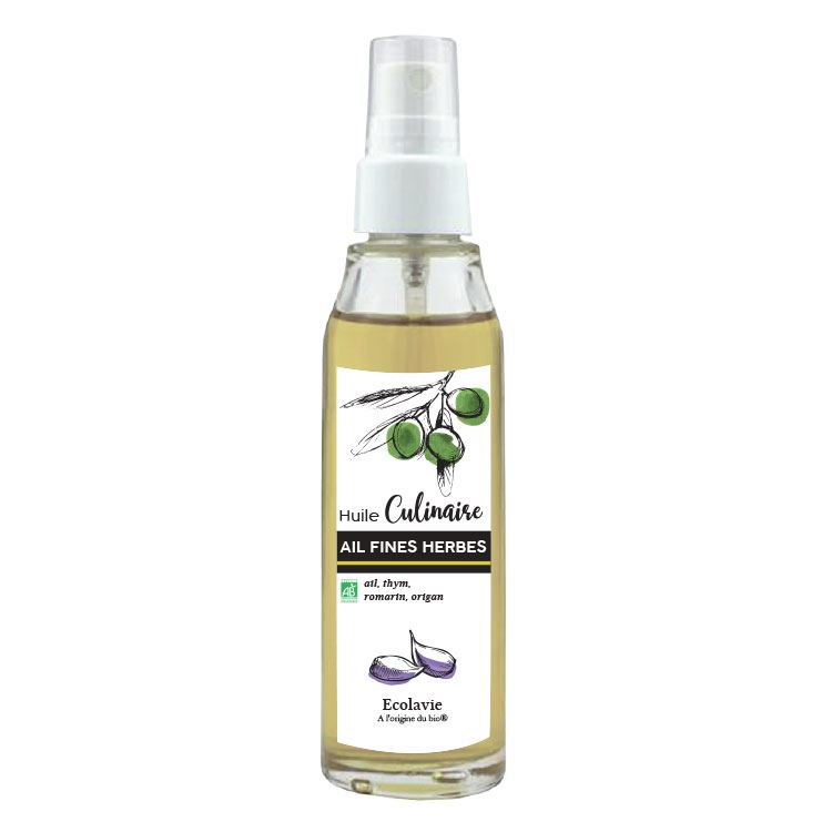 Huile Culinaire Ail & Fines Herbes 50 ml